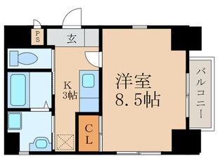 Ｎ２北九大前の物件間取画像